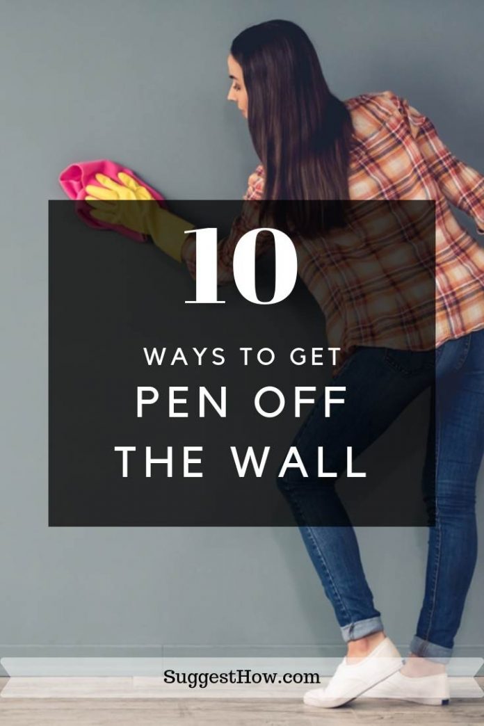 How to Get Pen Off the Wall 9 Easy Methods To Remove Pen Ink