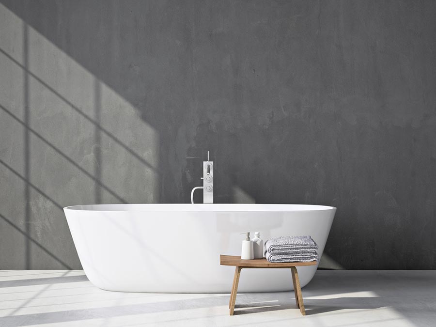 Clean Fiberglass Tub With Textured Bottom, Homemade Fiberglass Bathtub Cleaner