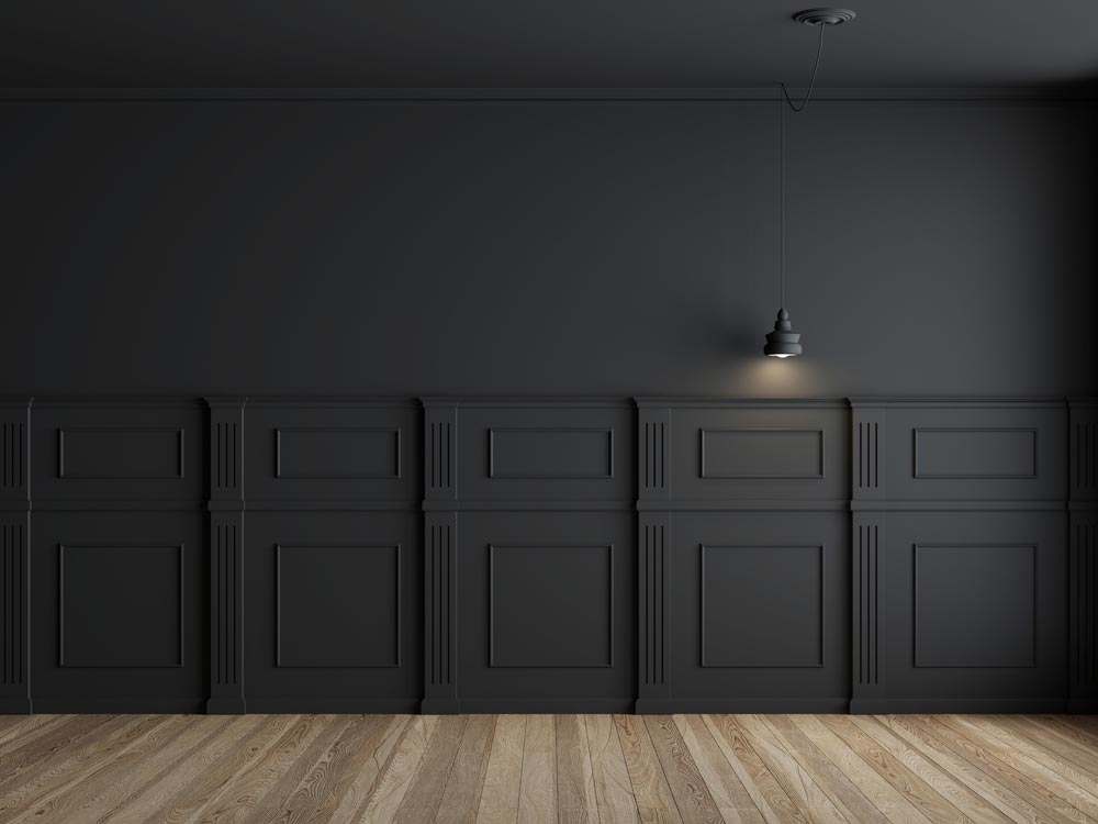 Make Wood Paneling Look Like Drywall