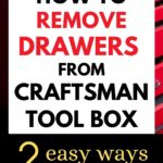 Remove Drawers from Craftsman Tool Box