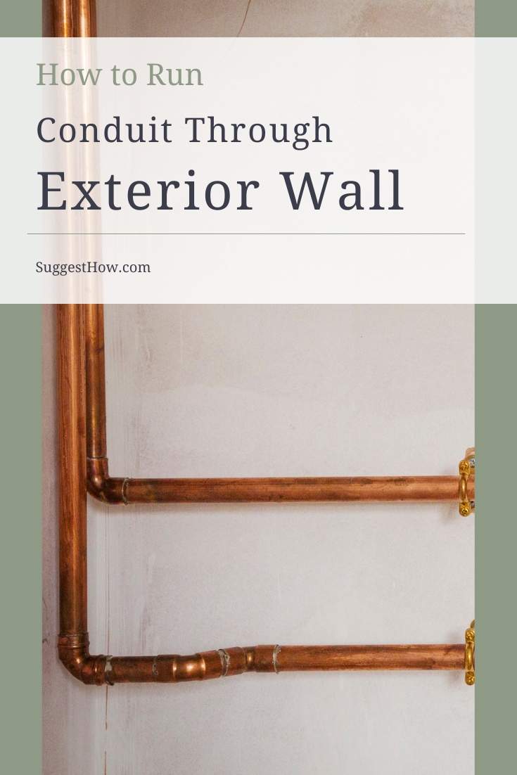 Running Pvc Conduit Through Exterior Wall Check spelling or type a