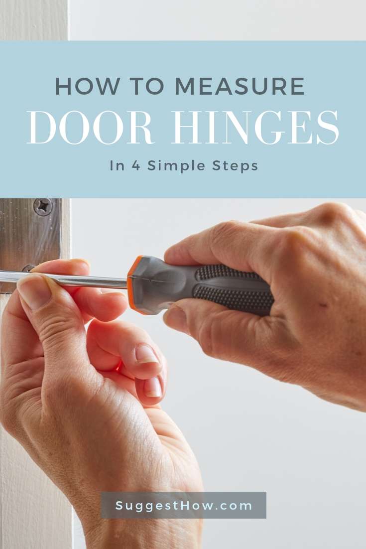 how to measure door hinges