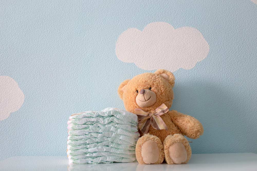 How to Make a Diaper Cake Without Rolling 8 Easy Steps