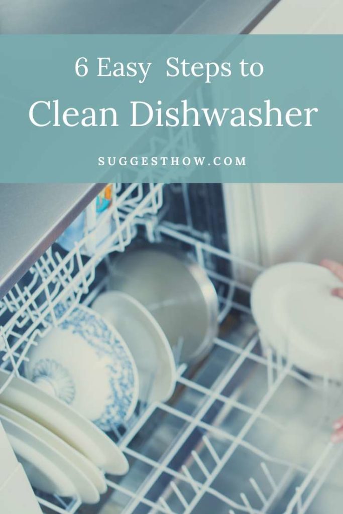 How to Deep Clean Dishwasher 4 Easy Steps + DIY