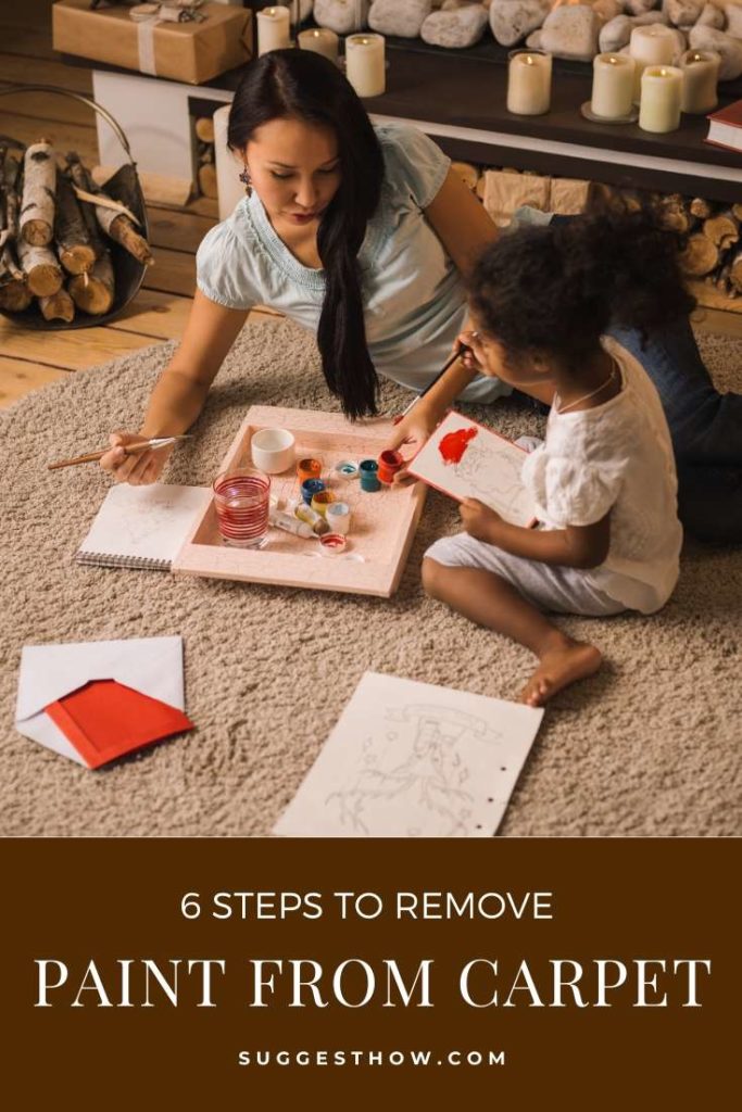 How to Remove Paint from Carpet 6 Step by Step Guide