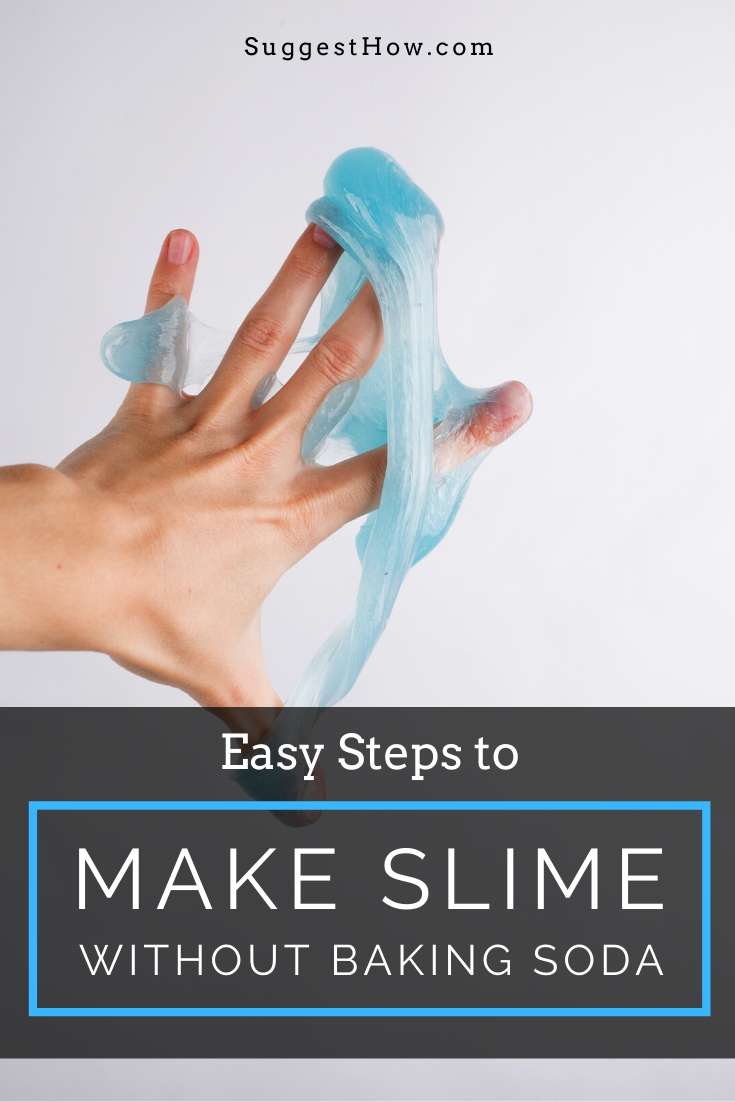 how to make slime without baking soda