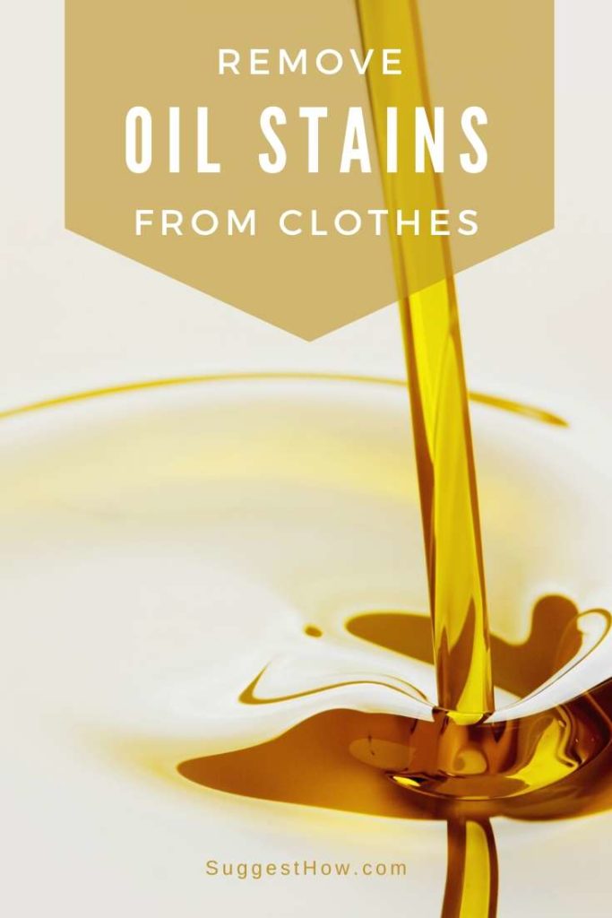 How to Remove Oil Stains from Clothes Simple Solution