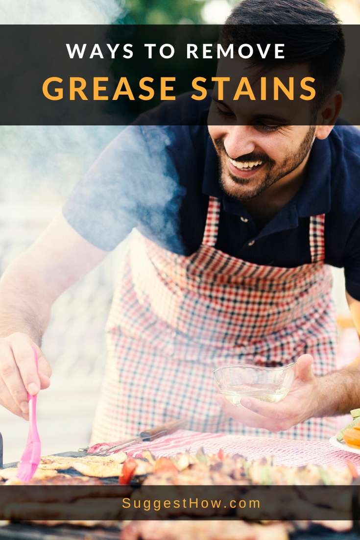 how to remove grease stains