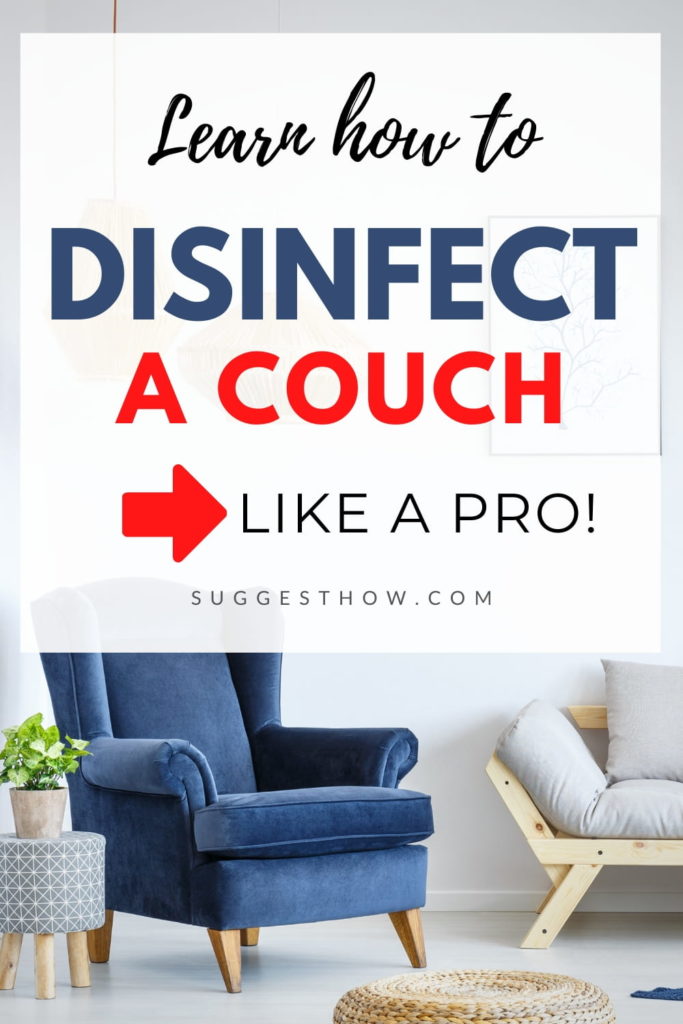 how to disinfect a couch properly