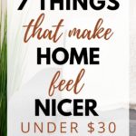 7 things to make your home feel nicer under $30