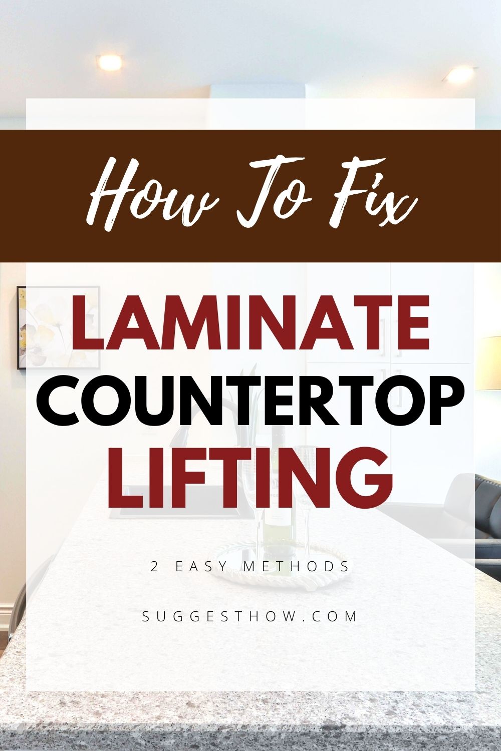 How to Fix Laminate Countertop Lifting