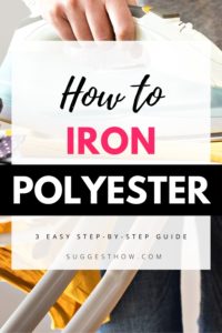 How to Iron Polyester