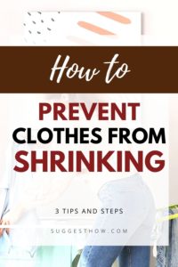 How to Prevent Clothes from Shrinking