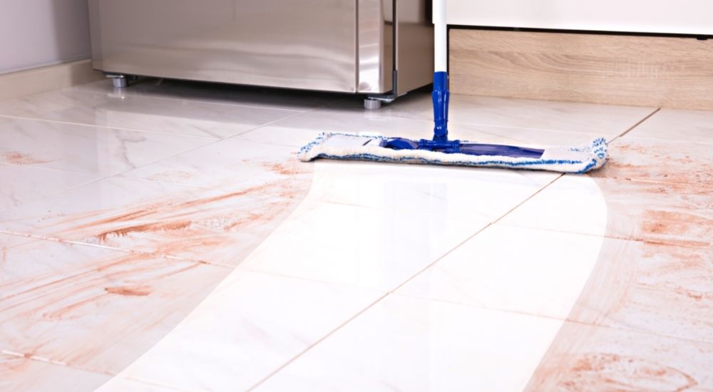 Remove Rust Stains From Tile Floor, How To Get Rid Of Rust On Tile